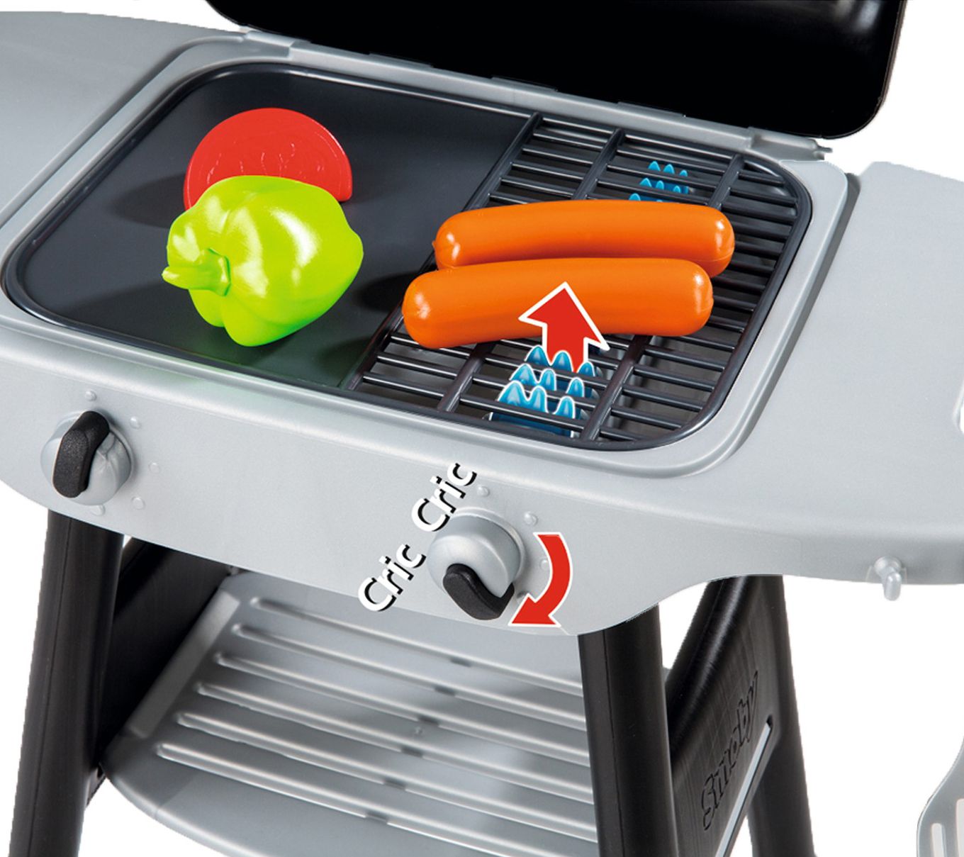 verbanning Betrokken rijstwijn Smoby BBQ Plancha Play Grill with Accessories - QVC.com