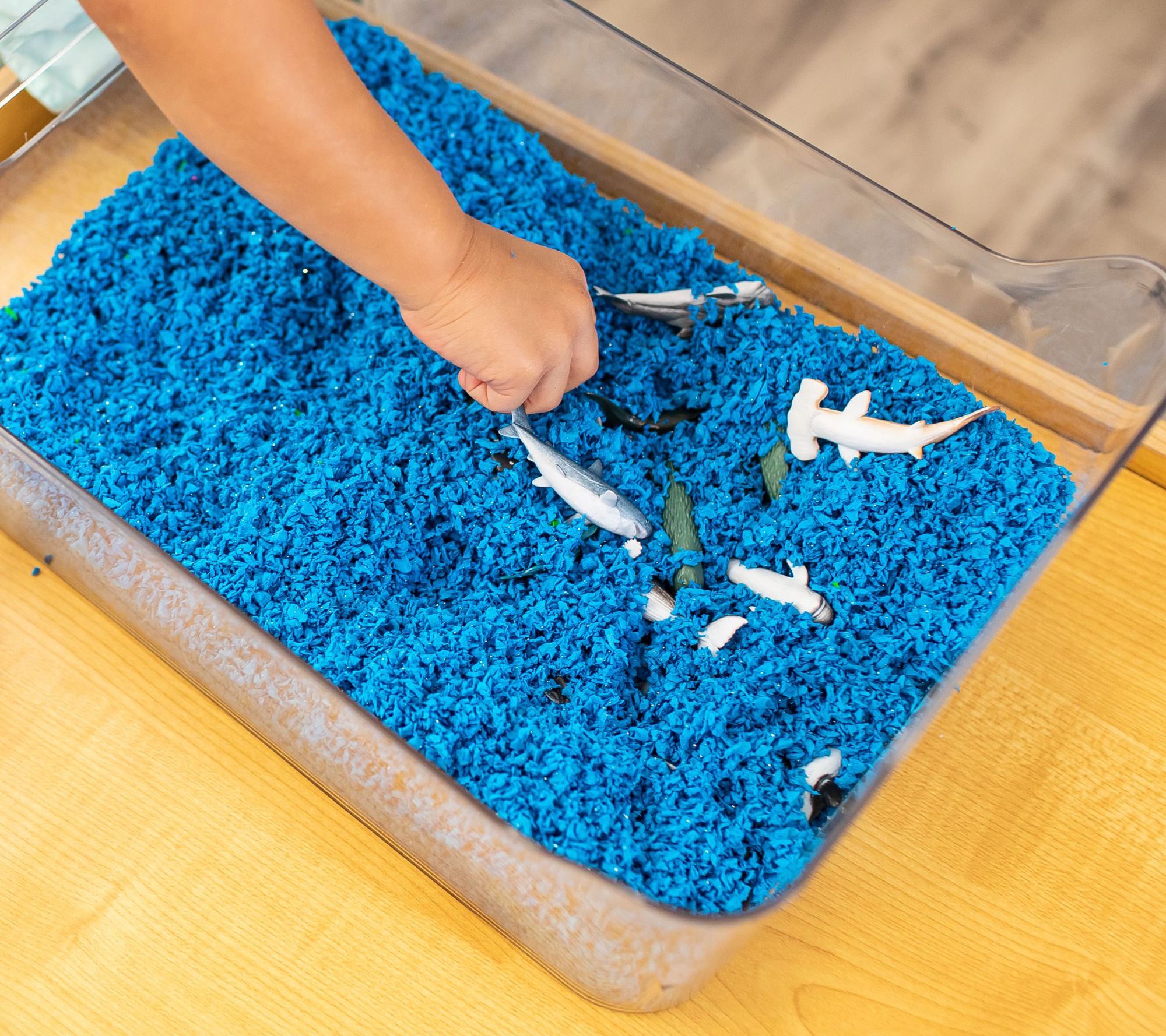 Playfoam is wonderfully sensory game material that does not dry out