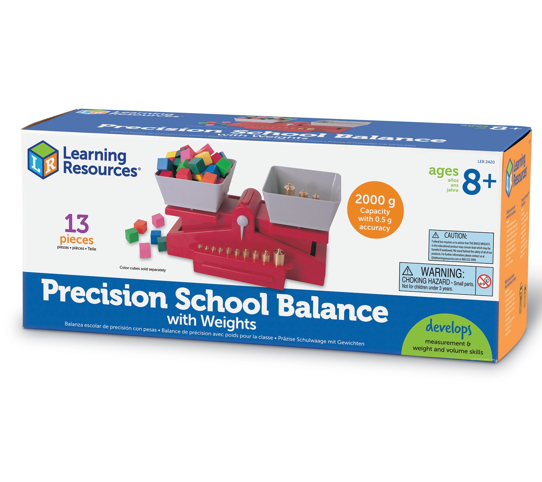 Precision Balance with Weights - Montessori Services