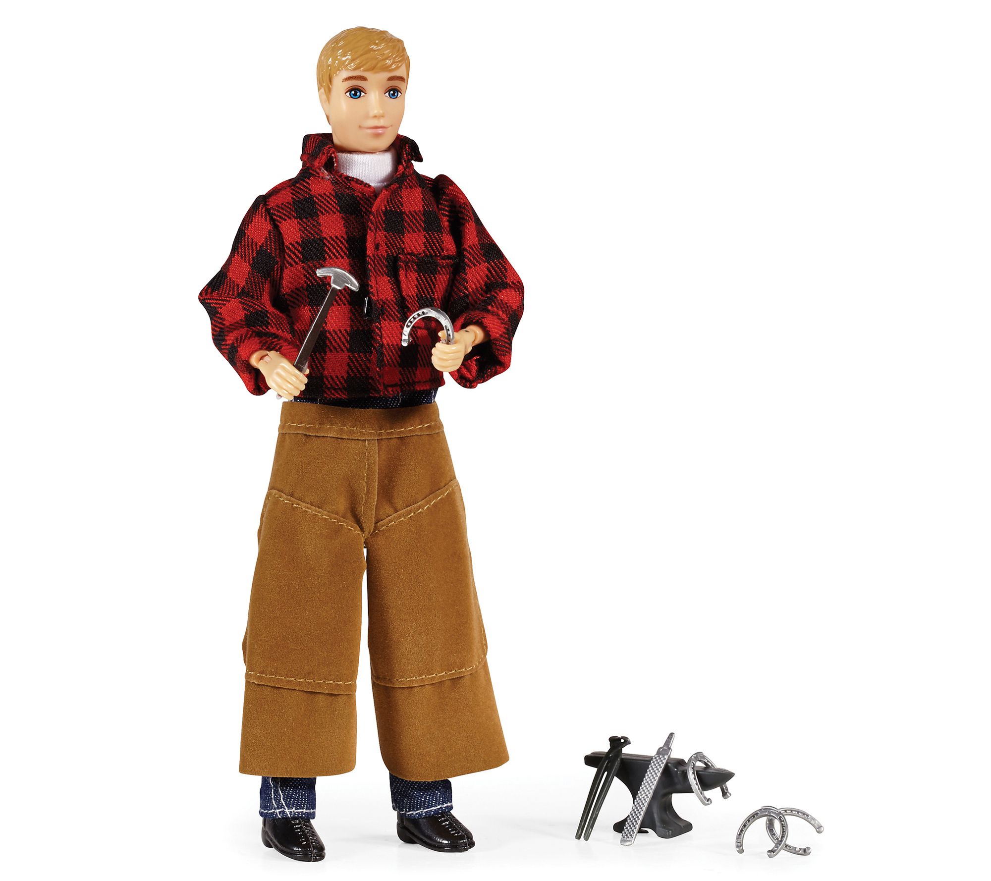Reeves International Farrier Doll with Blacksmith Tools