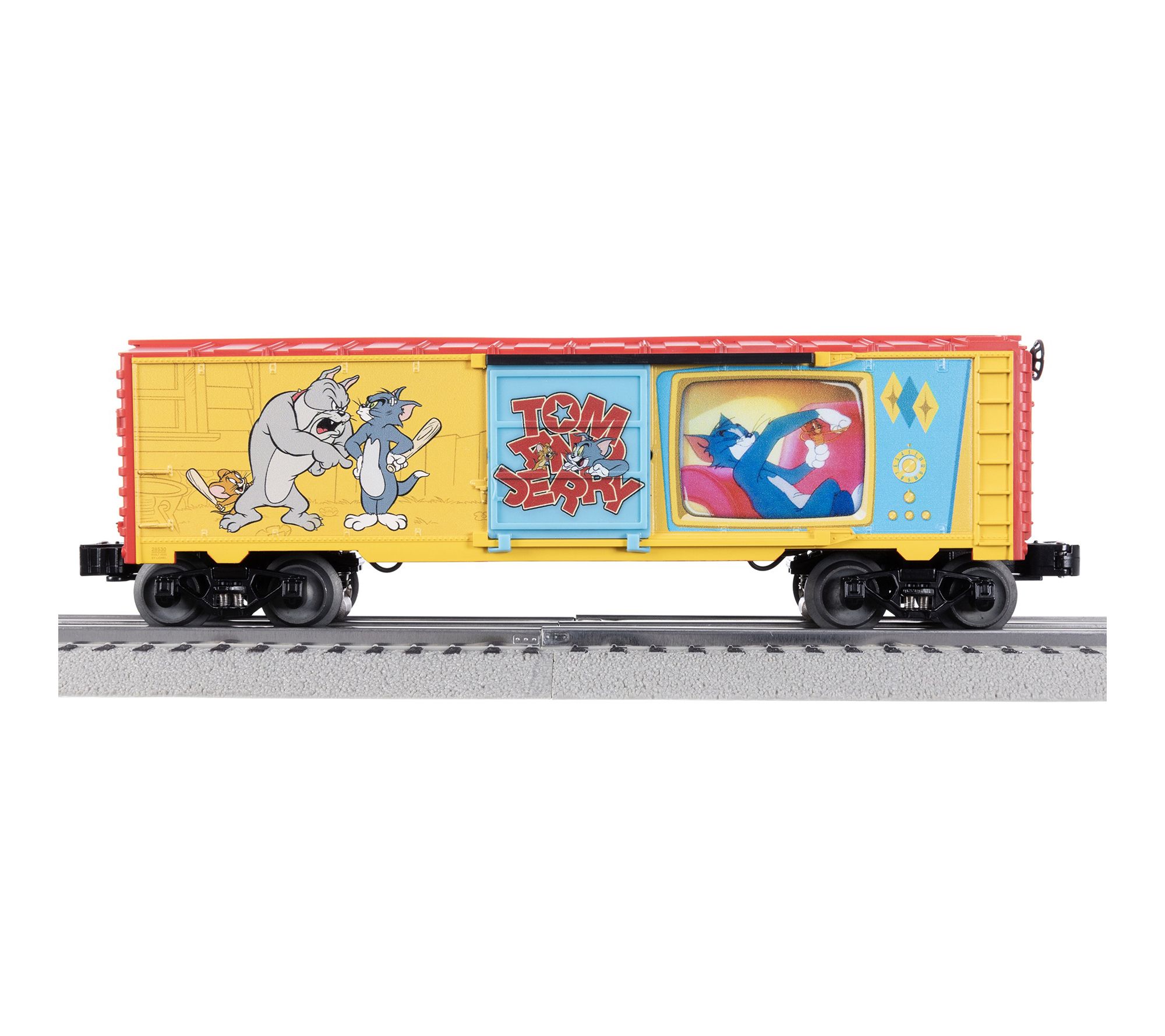 Lionel Warner Bros. Tom and Jerry Illuminated Cartoon Boxcar