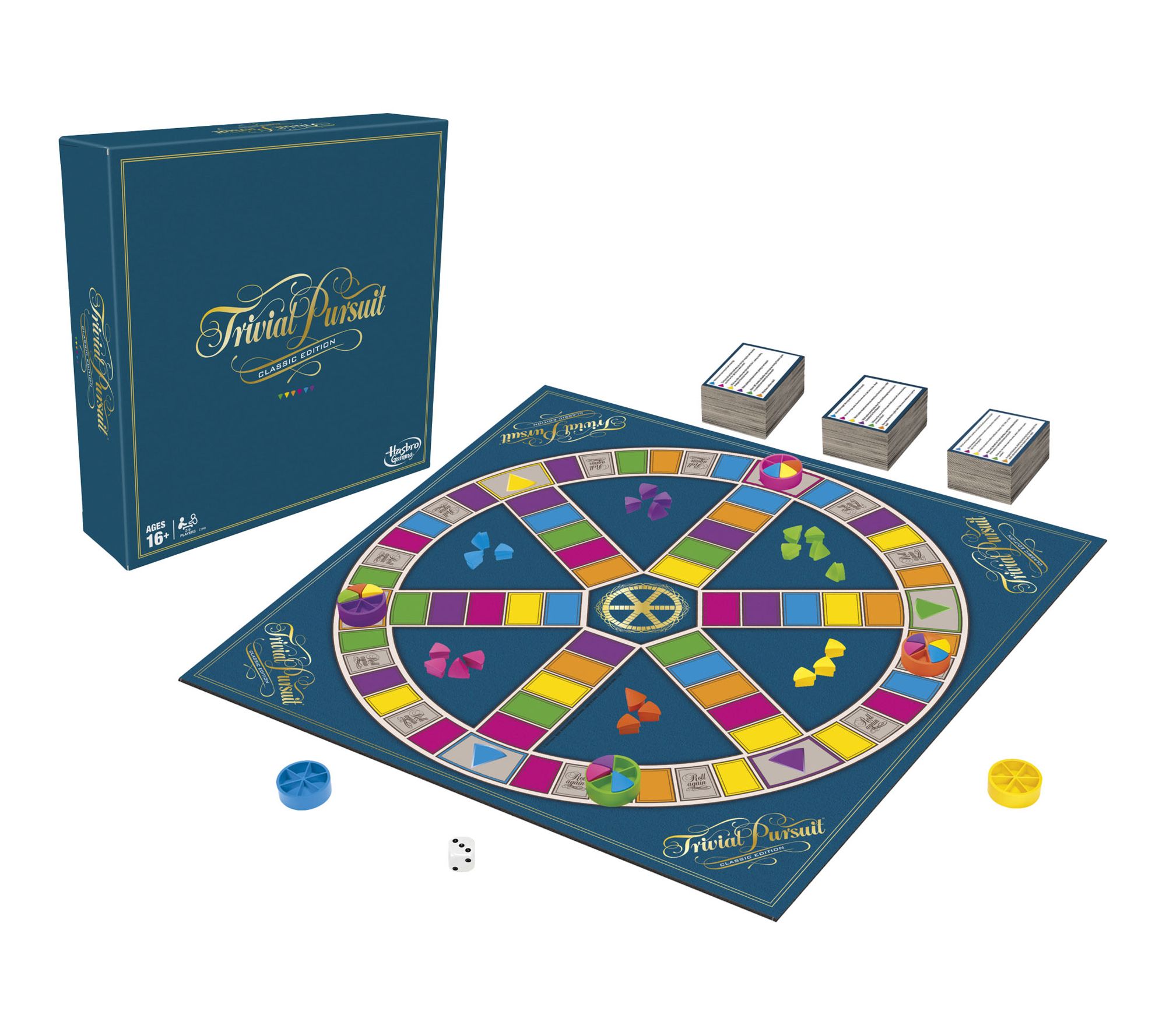 Hasbro Trivial Pursuit Classic Edition Board Game