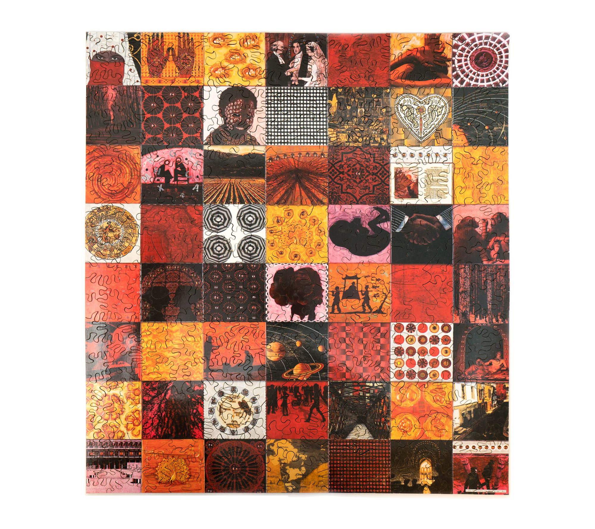 Wooden Jigsaw Puzzle - Life Series: 456 Pcs