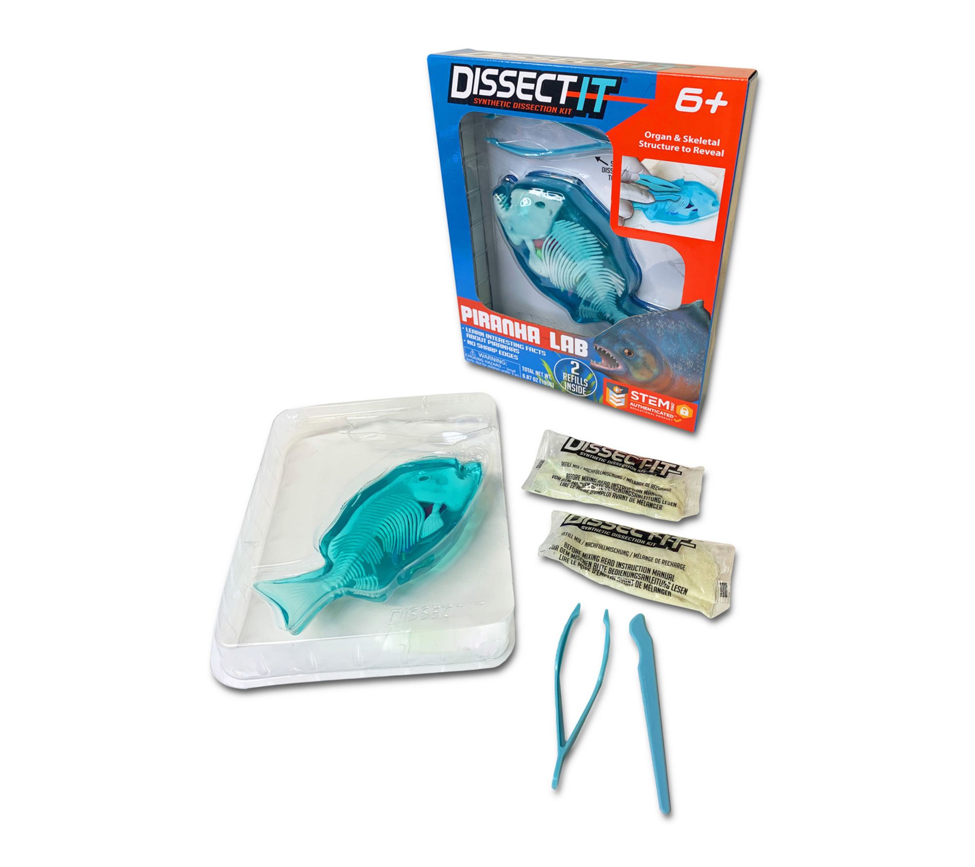 Dissect It Piranha Lab Synthetic Dissection Kit