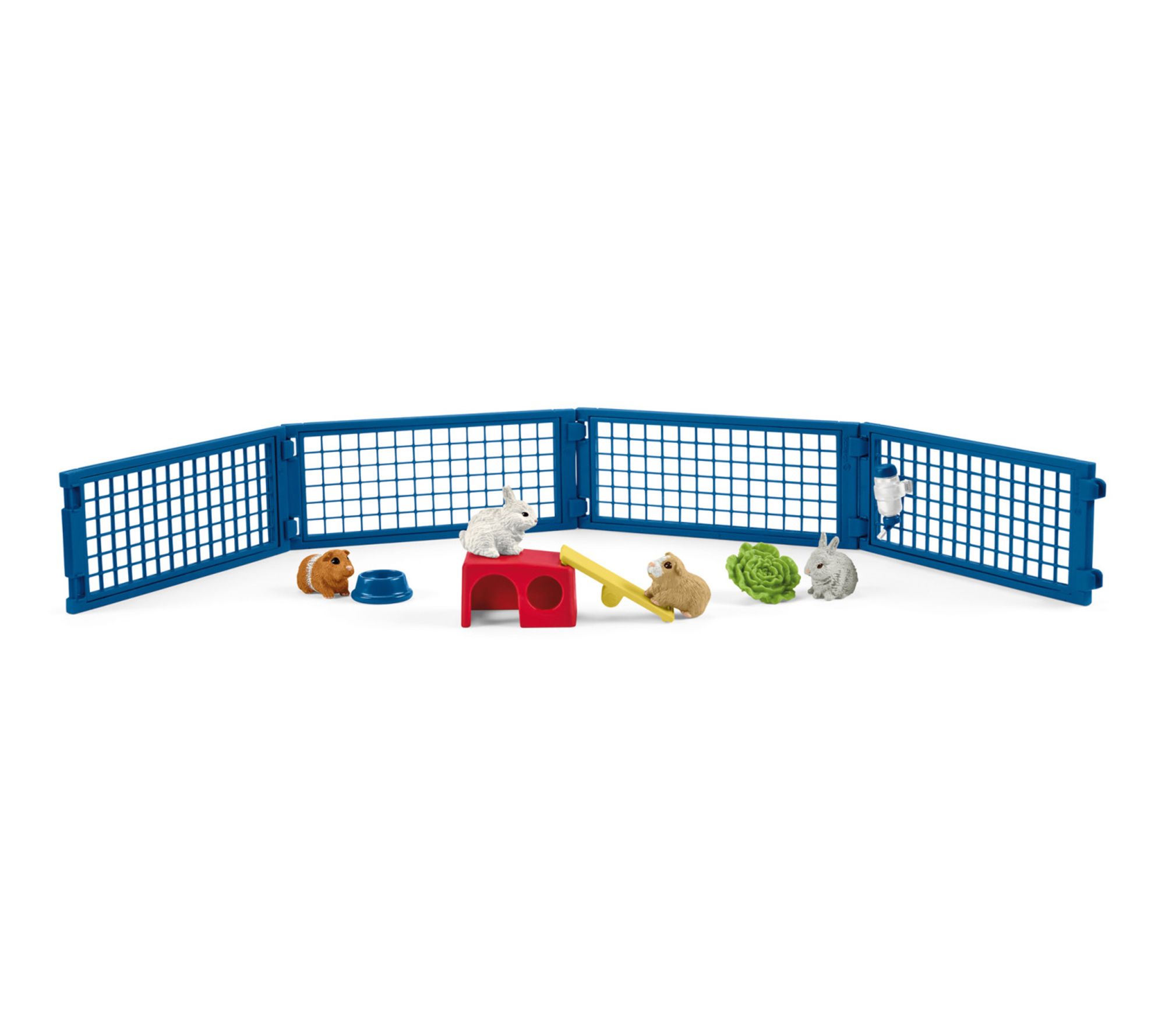Schleich Farm World Rabbit & Guinea Pig Hutch Playset