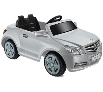 Mercedes Benz E550 One-Seater Silver 6V Ride-OnVehicle