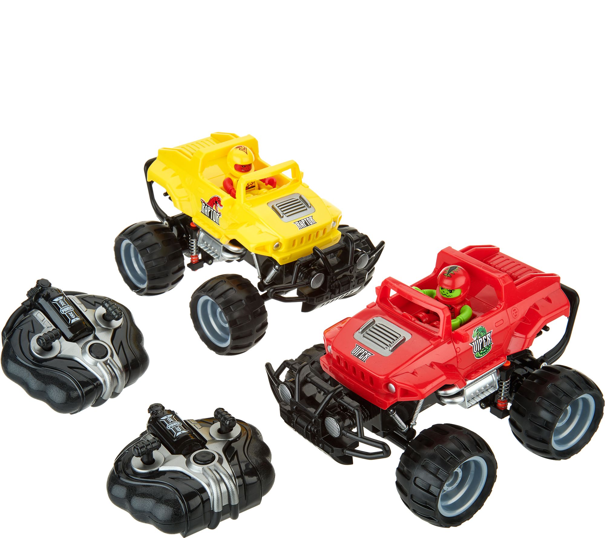 "As Is" Monster Smash-Ups RC Team Battle Truck Set