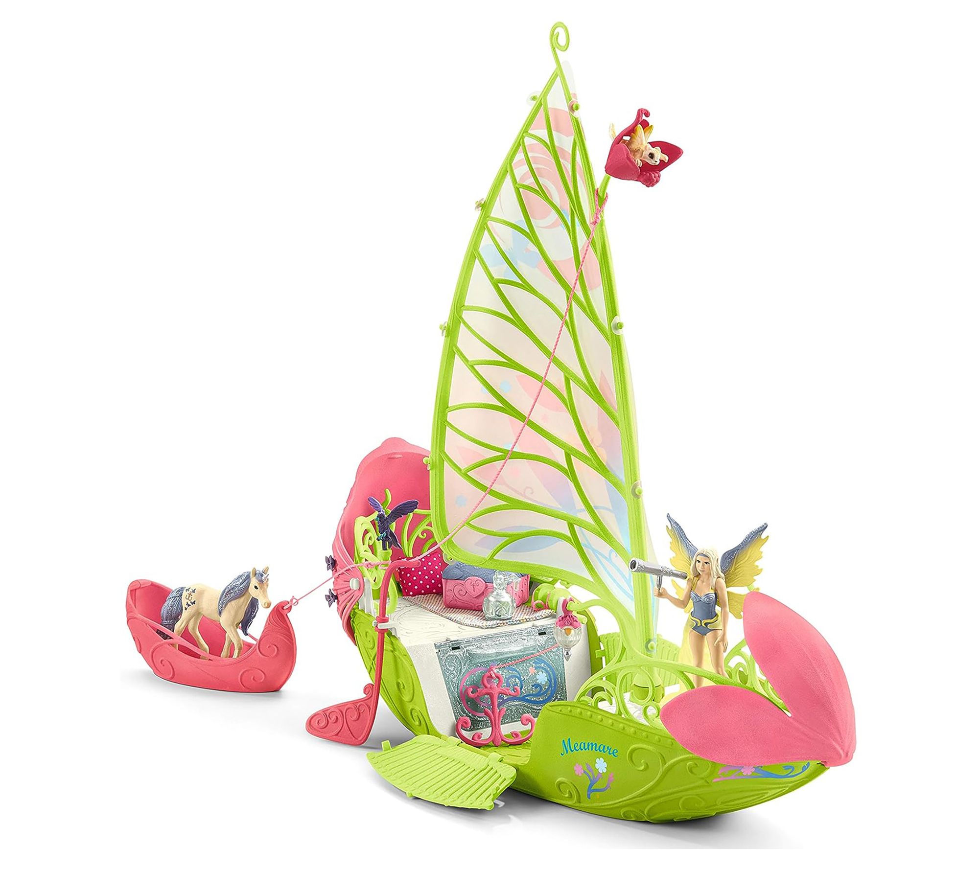 Schleich Bayala Sera's Magical Flower Boat 40 P c Playset