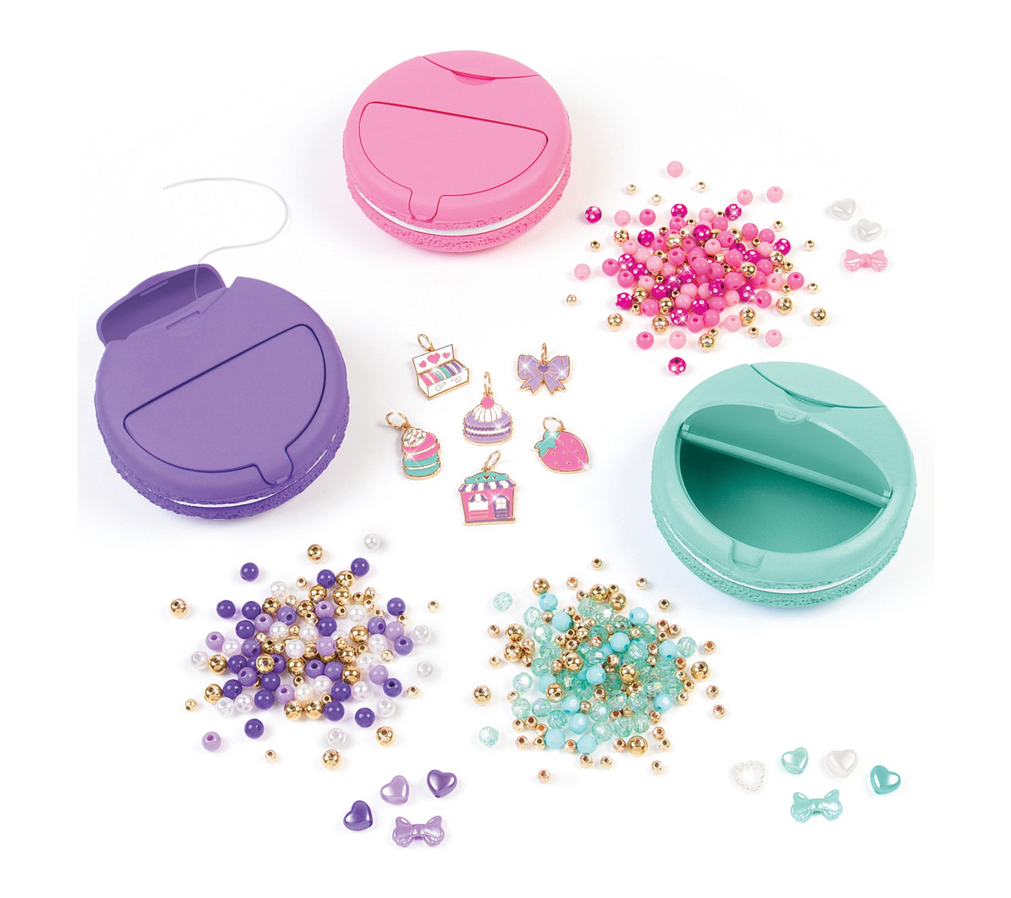 Make It Real: Macaron Bracelet Maker - 395pc