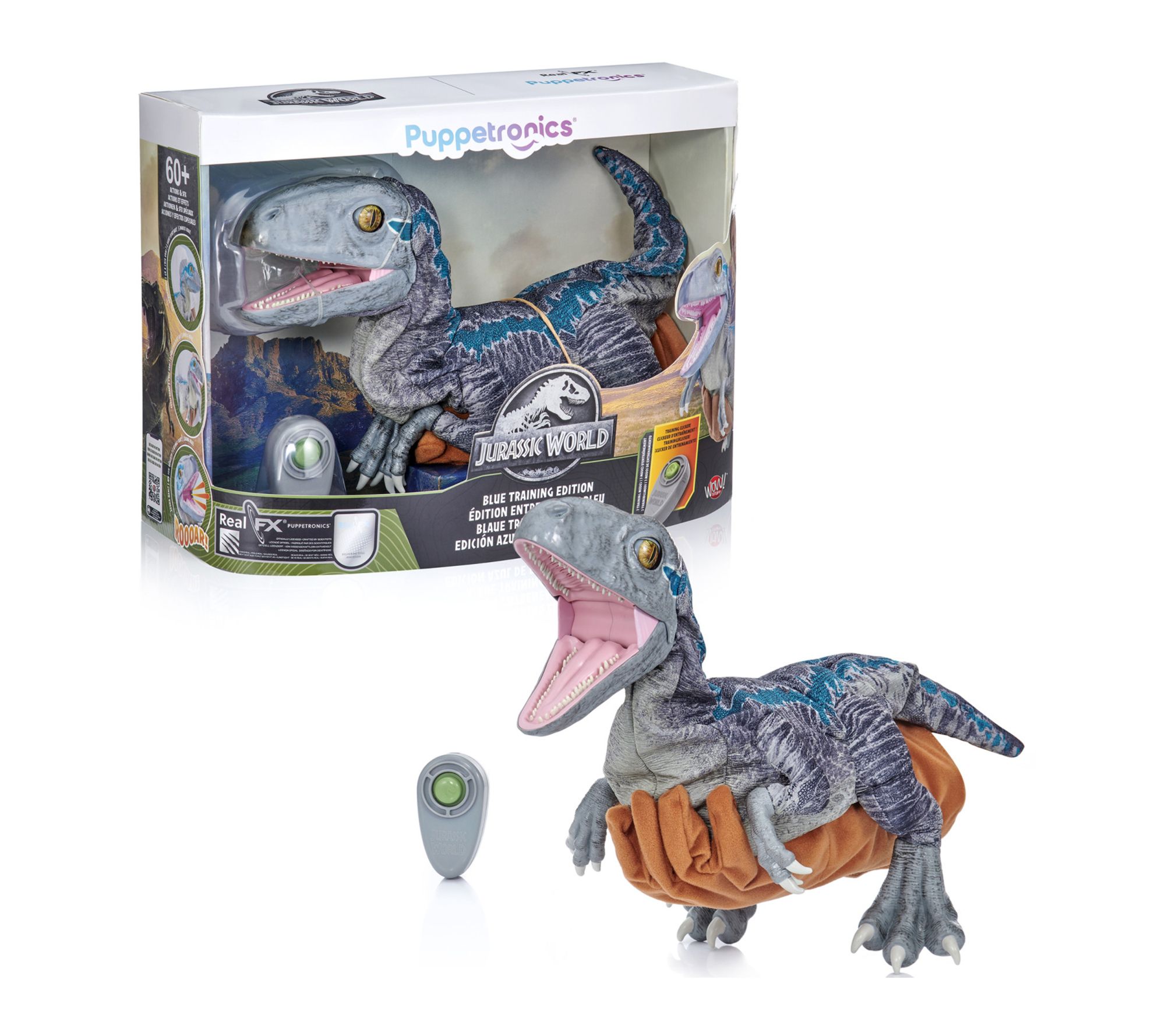 WOW STUFF Jurassic World Blue Training EditionPuppetronic