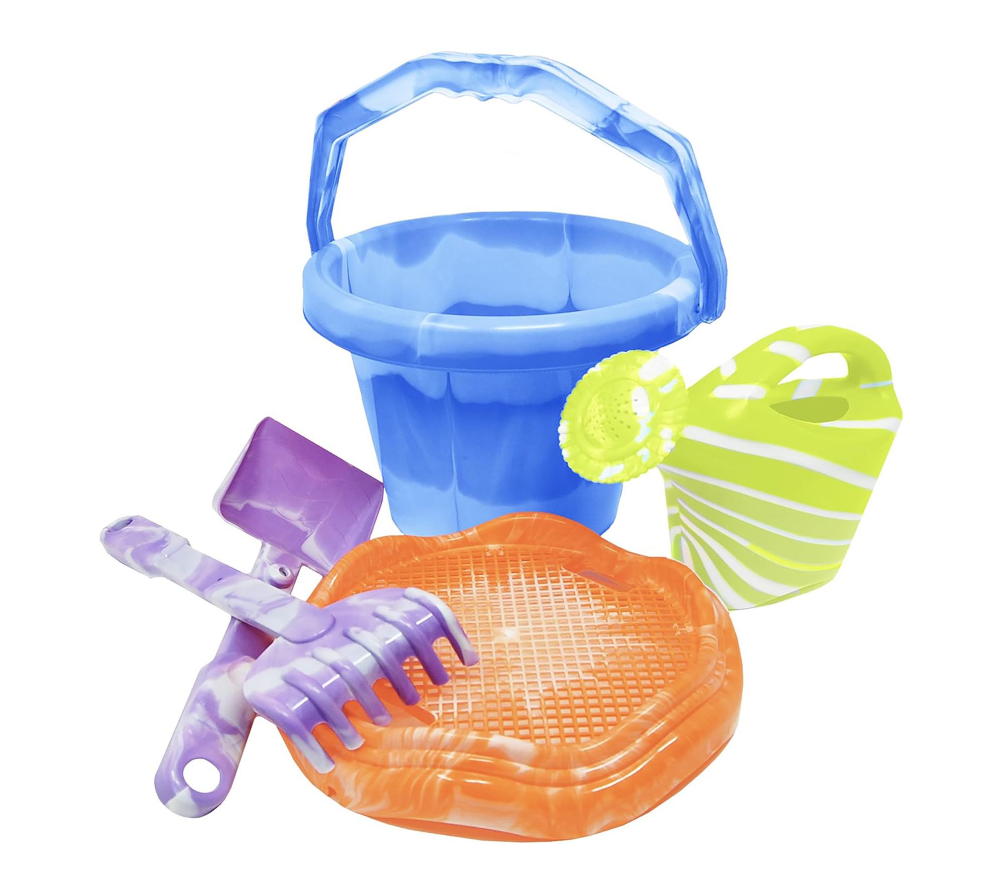 Scooba Duck 5 piece Beach Bucket Sand Castle and Digging Set