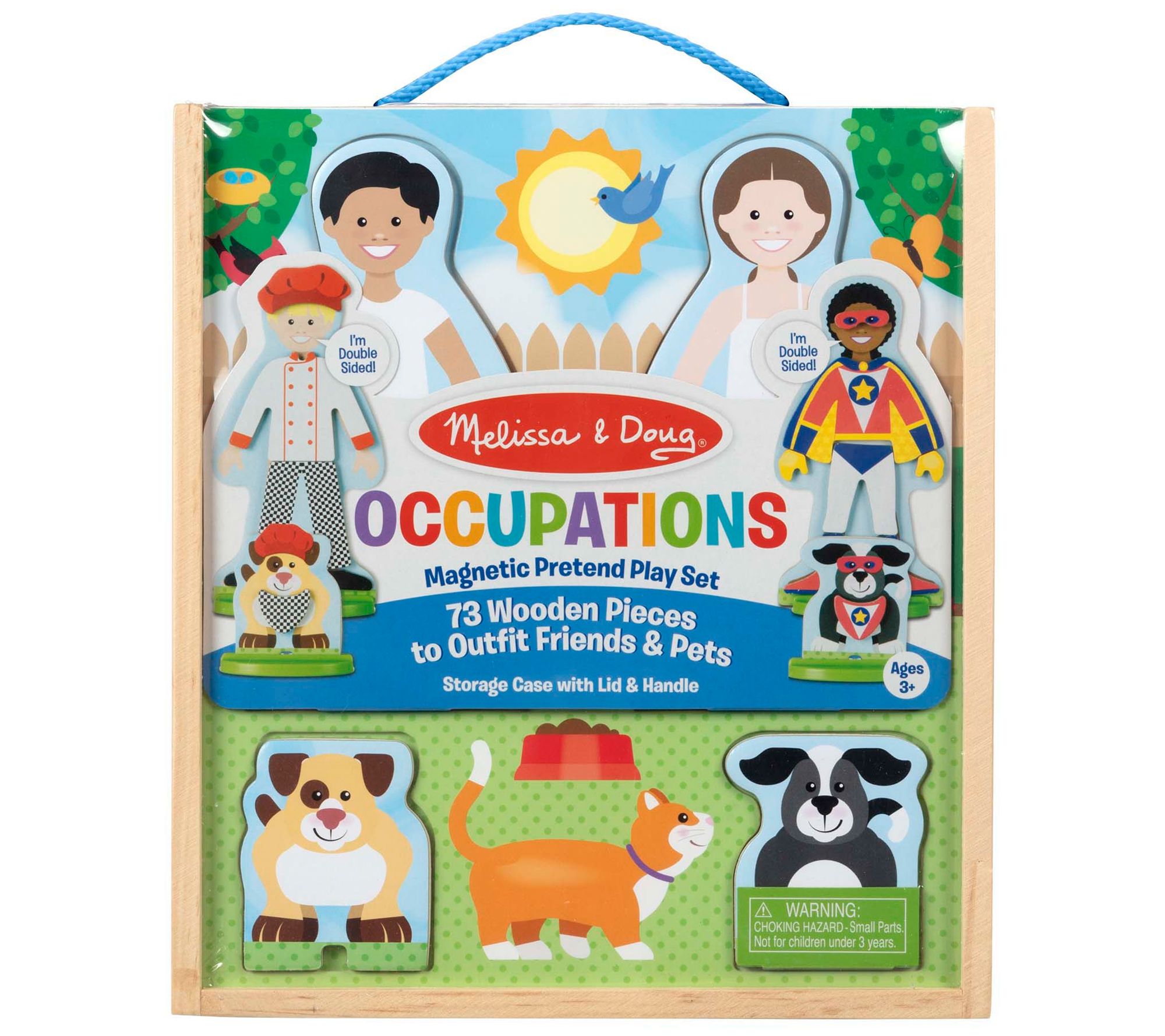 Melissa & Doug Occupations Magnetic Pretend Play Set