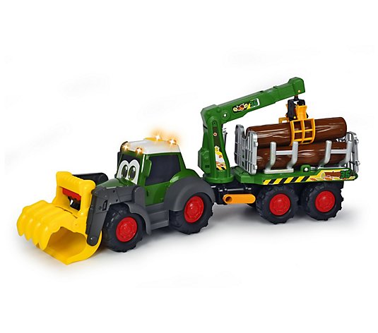 Dickie Toys Happy Fendt 25" Forester Truck AndTrailer