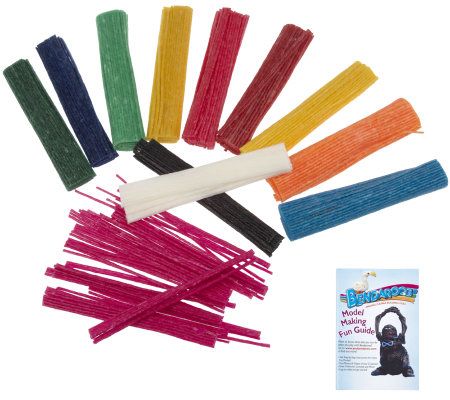 Bendaroos 750 Piece Amazing Flexible Building Sticks - QVC.com