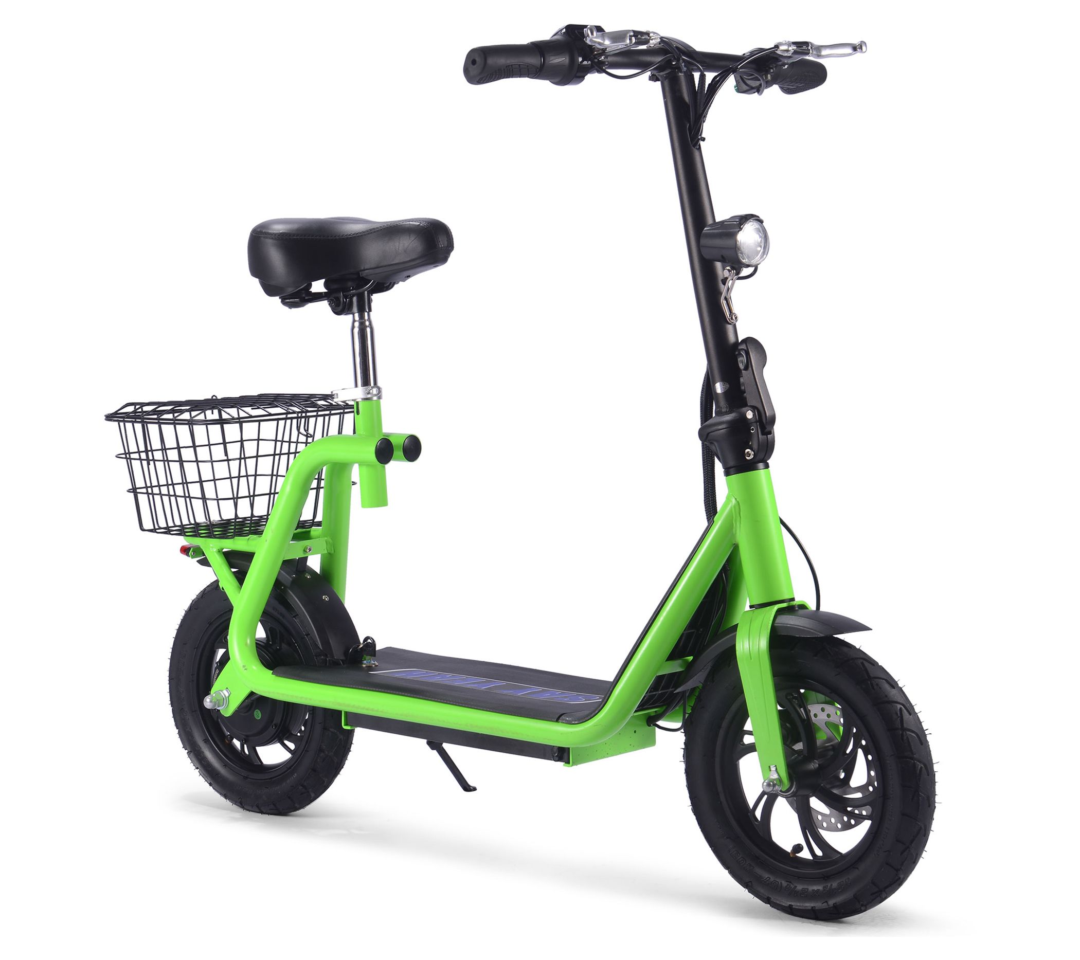 MotoTec Metro 36V 350W Electric Scooter Green