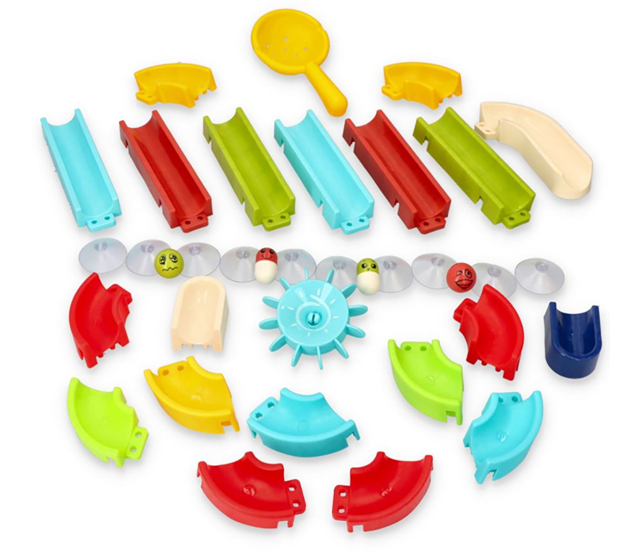 Buddy & Barney Bath Time Marble Run - 36pc Set