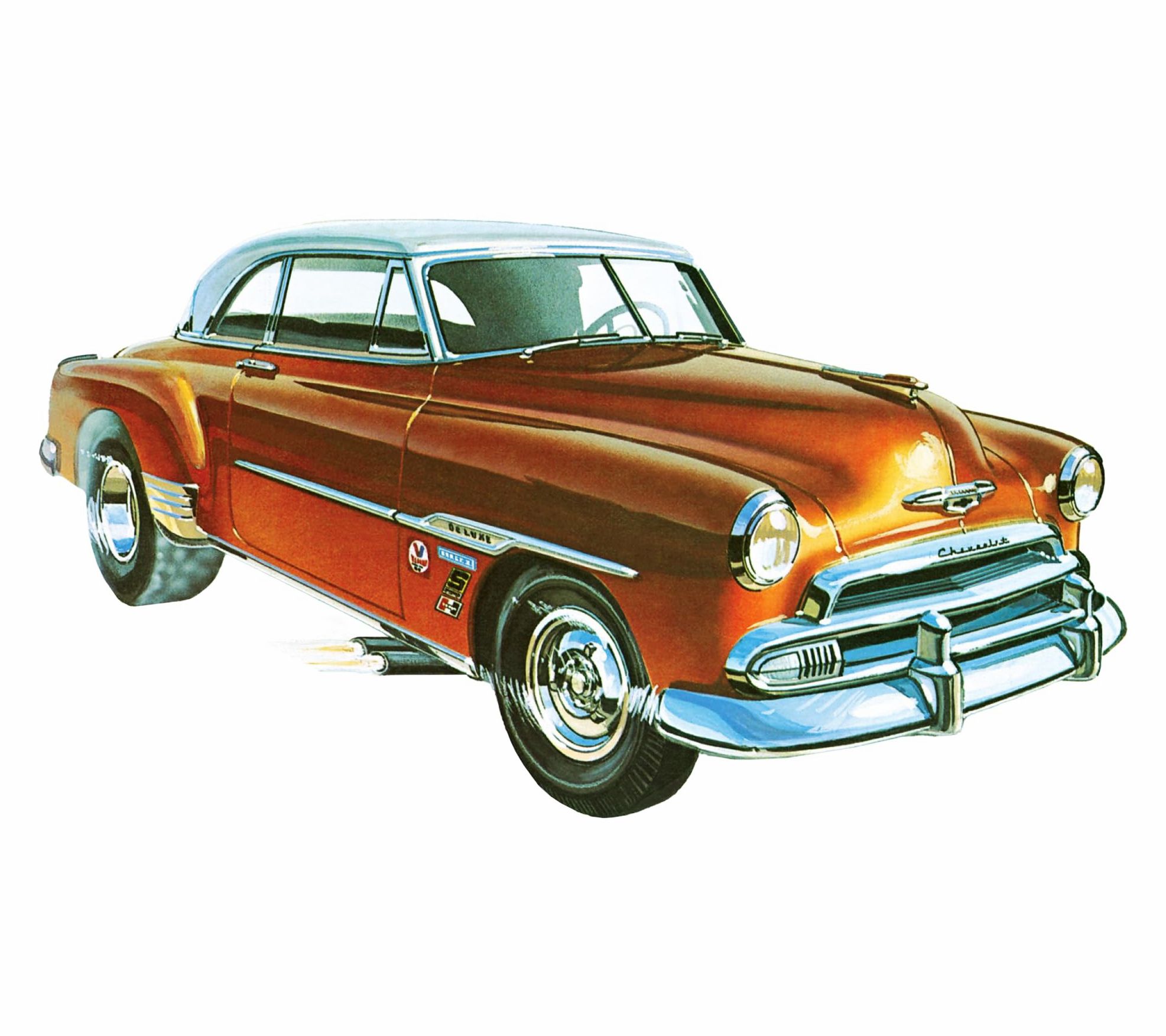 AMT: 1:25 Scale Model Kit - 1951 Chevy Bel Air,2-In-1