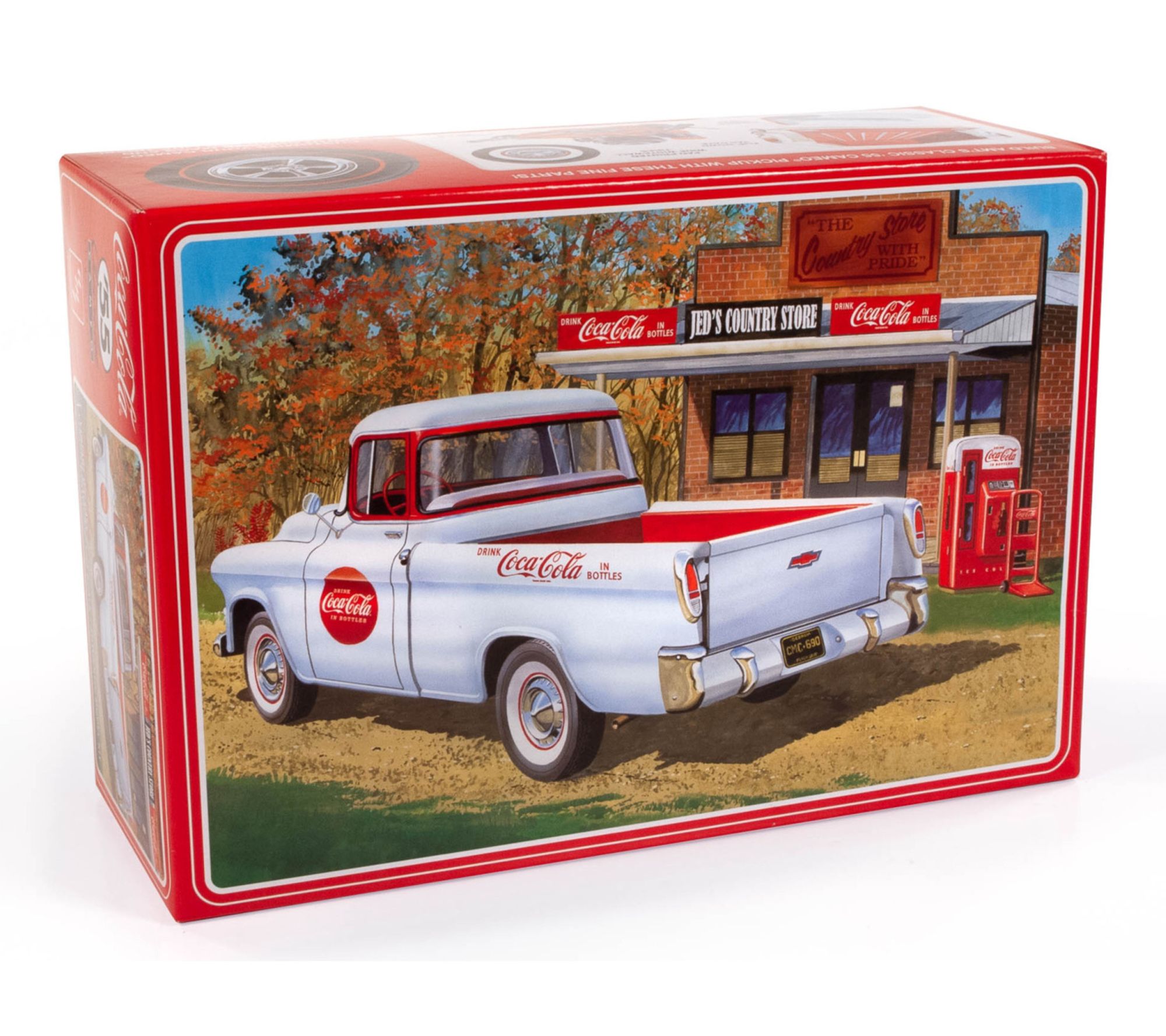 AMT 1:25 Scale Model Kit - 1955 Chevy Cameo Pickup Coca-Cola
