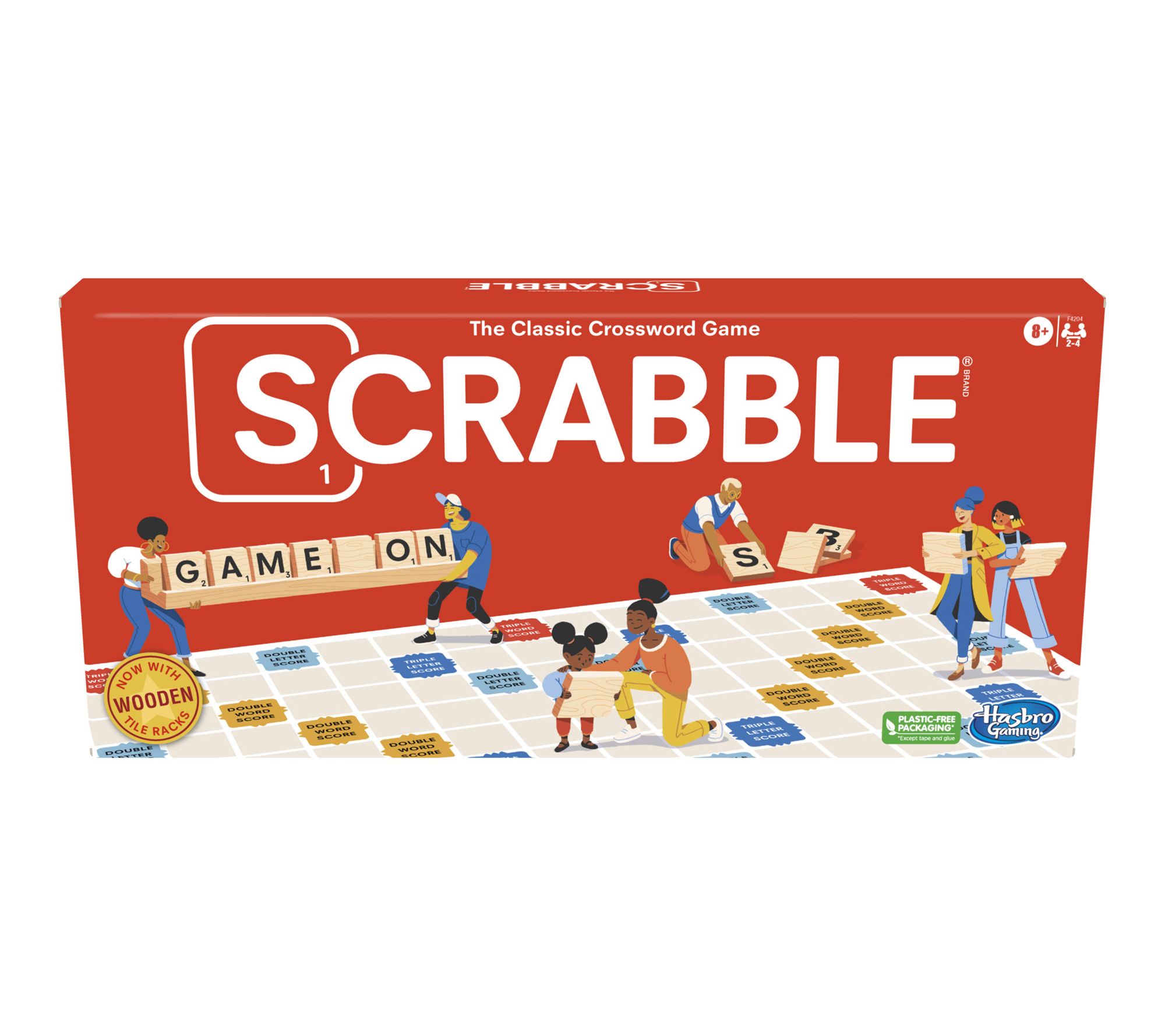 Hasbro Scrabble Board Game, Classic Word Game for Kids 8+