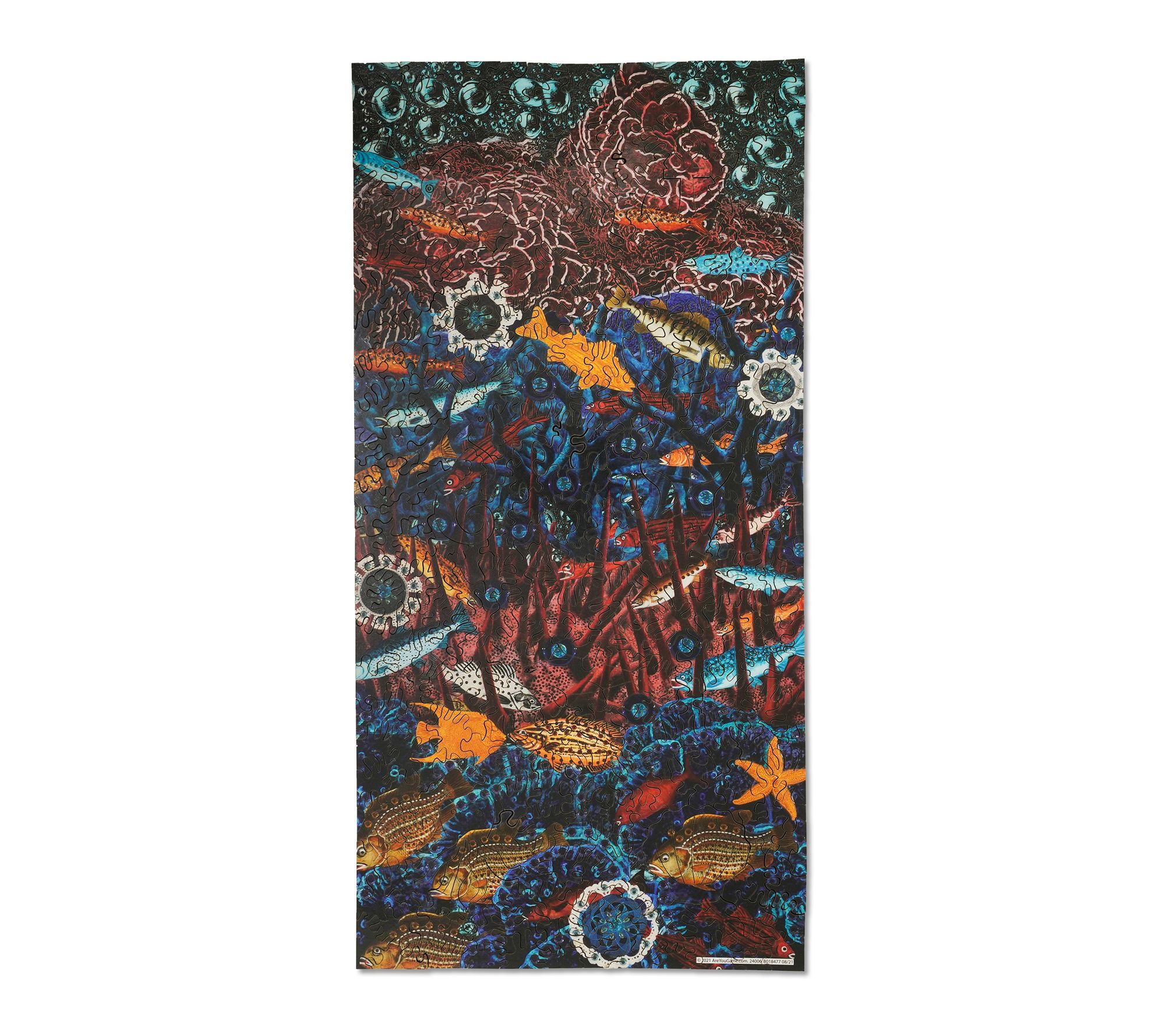 Wooden Jigsaw Puzzle - Fish: 404 Pcs