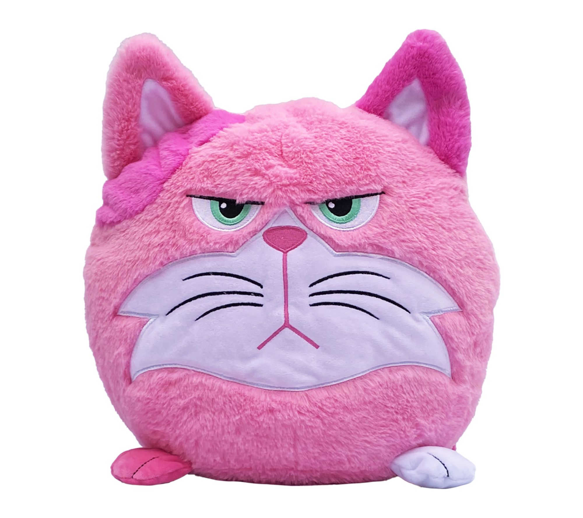 Hangry Petz Lucy Pink Cat 12in Animal Plush
