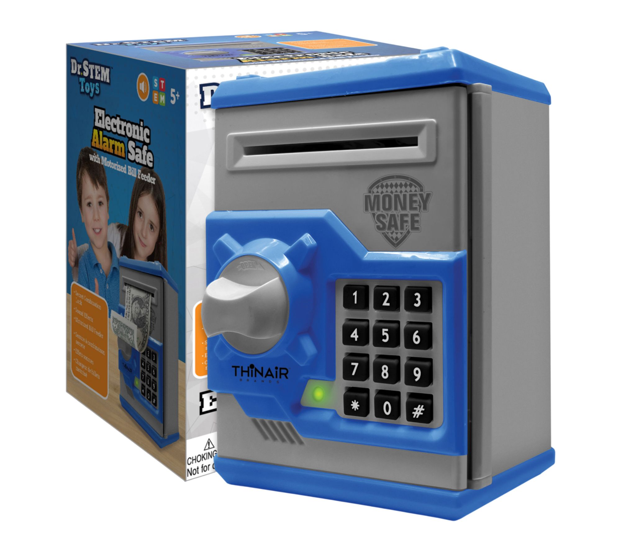 Dr. STEM Electronic Alarm Safe ATM Money PiggyBank