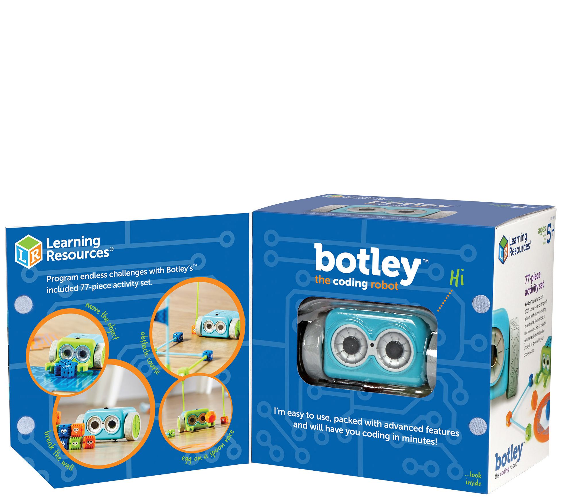 Botley activities #1: Accessible robot and coding concepts