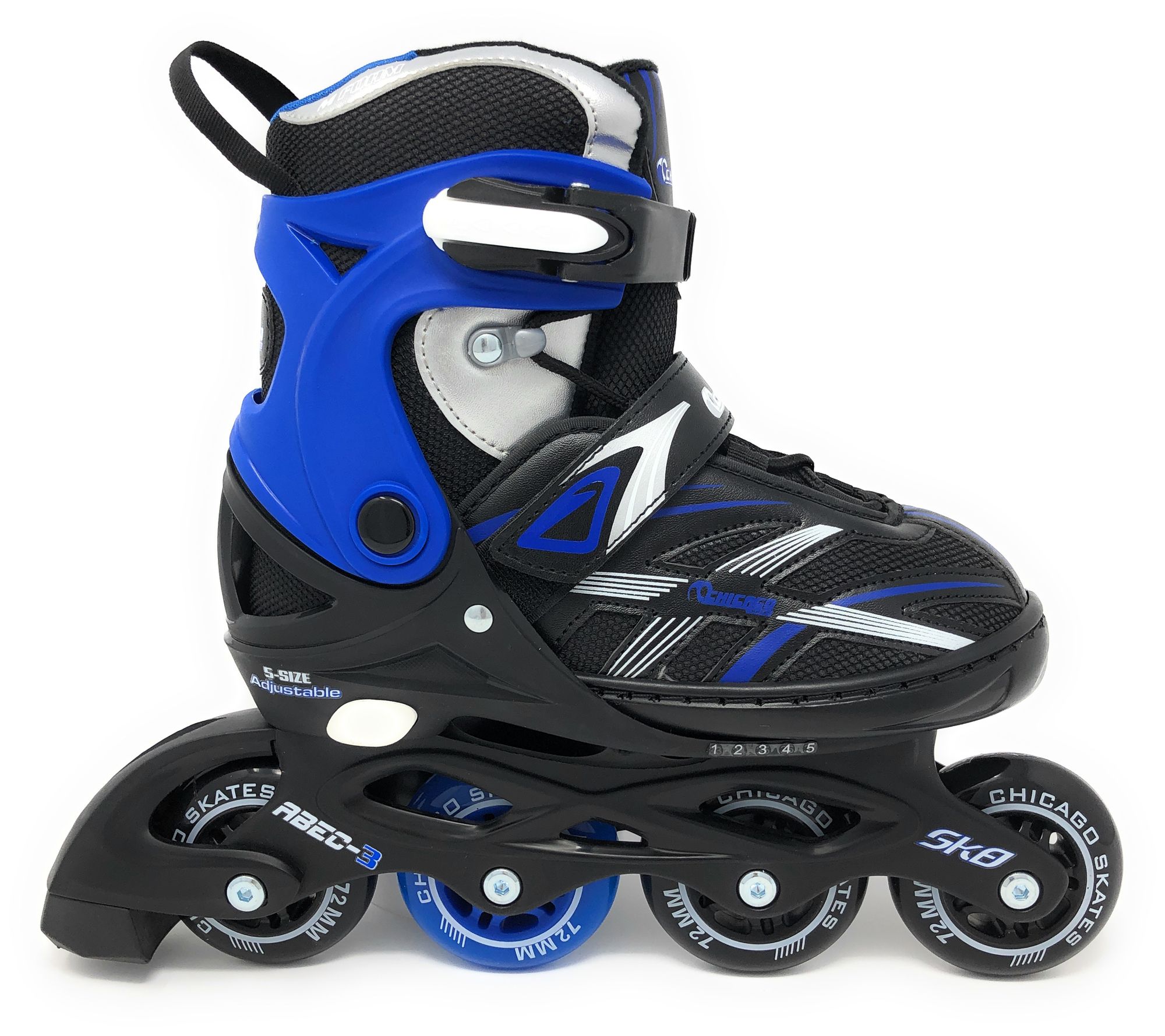 Chicago Skates Boys Adjustable Inline Skates - QVC.com