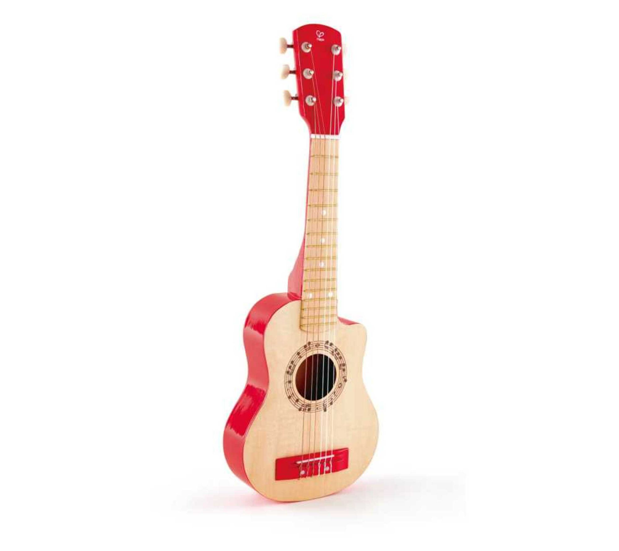 Hape First Musical Guitar: Red Flame, 26"