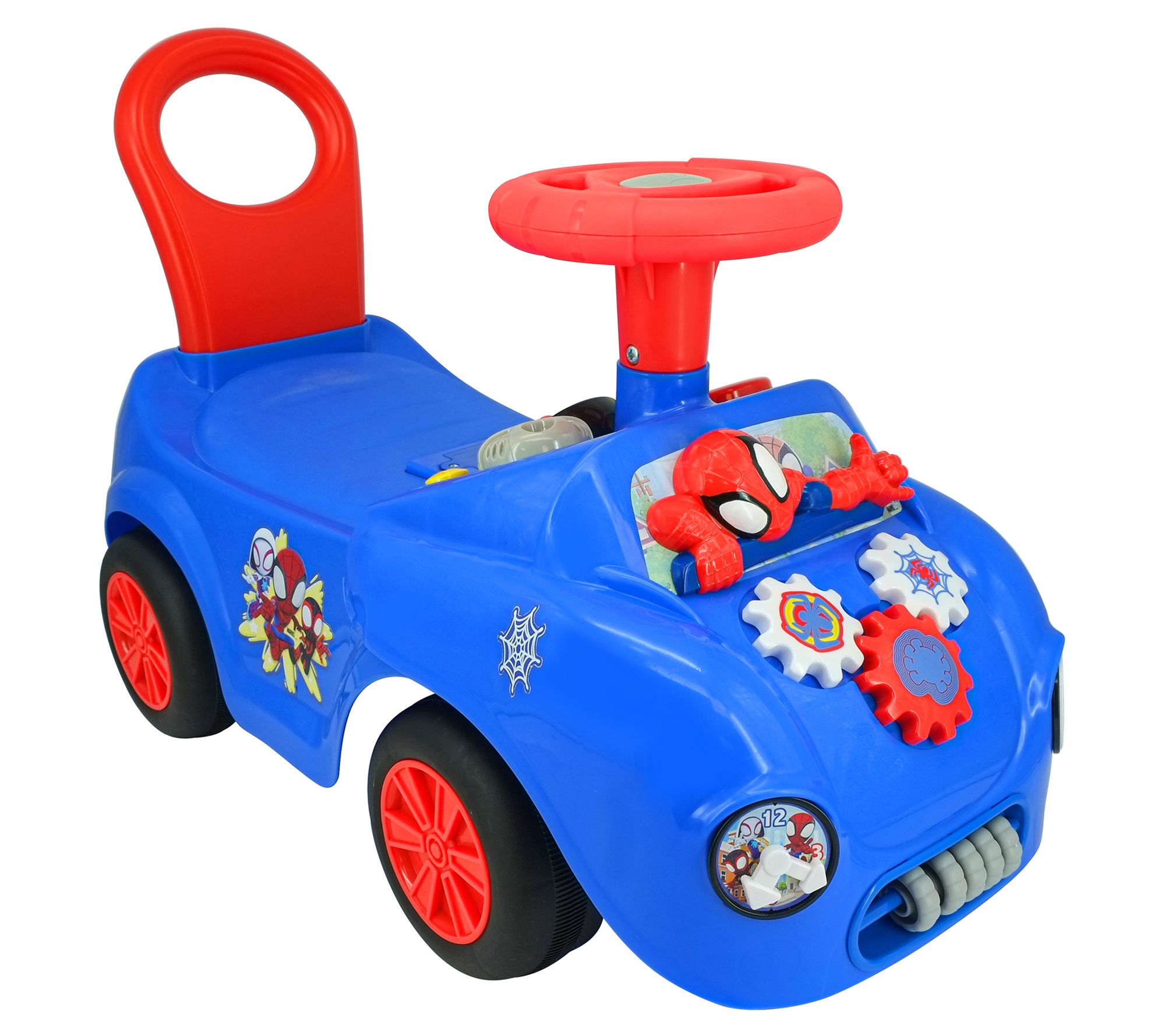 Kiddieland Lights N' Sounds Ride On Spidey WebRacer