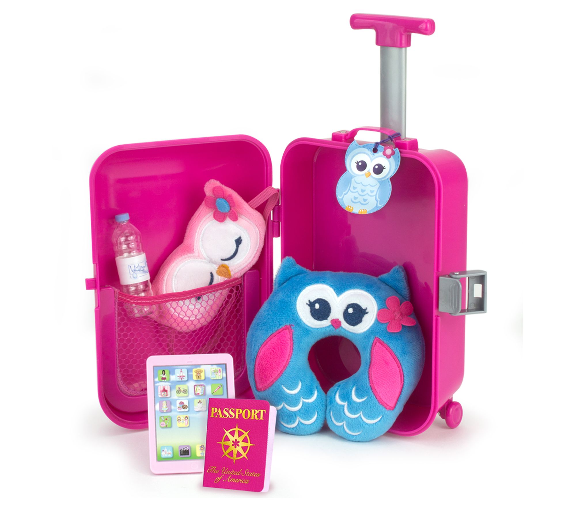 Sophia's Travel Accessories Plus Suitcase Set for 18" Dolls