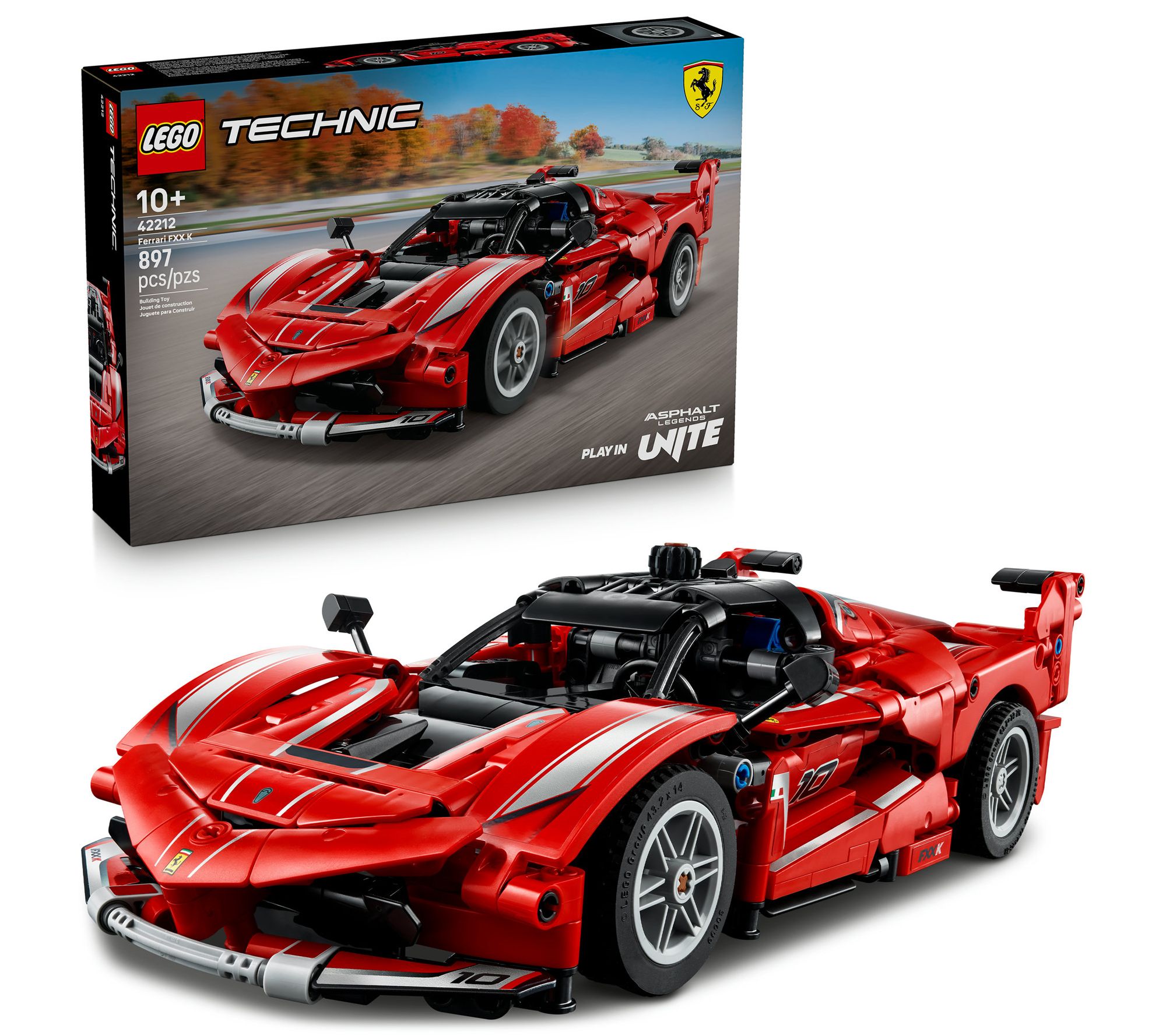 LEGO Technic Ferrari FXX K Model Car Kit STEM Building Toy 422