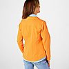 Denim & Co. Comfy Denim Style Jacket with Collar, 6 of 7