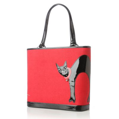 Lulu Guinness Cat & Mouse Edith Bag - QVC UK