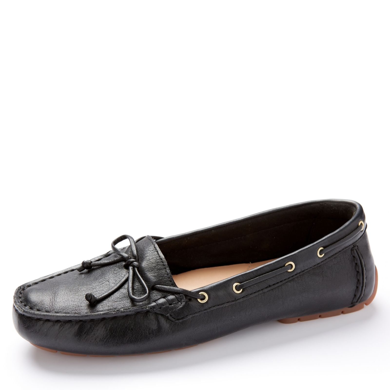 qvc clarks boat shoes