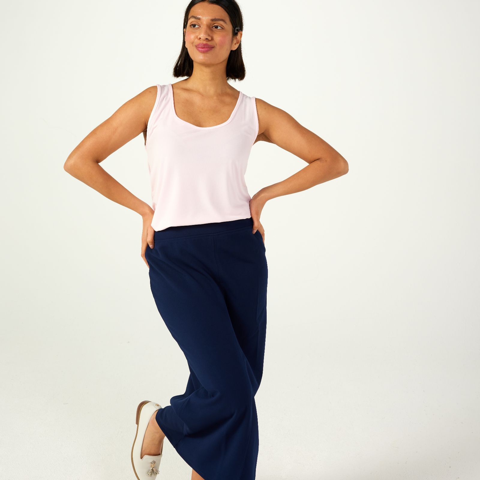 Kim & Co Brazil Jersey Sleeveless Vest Top