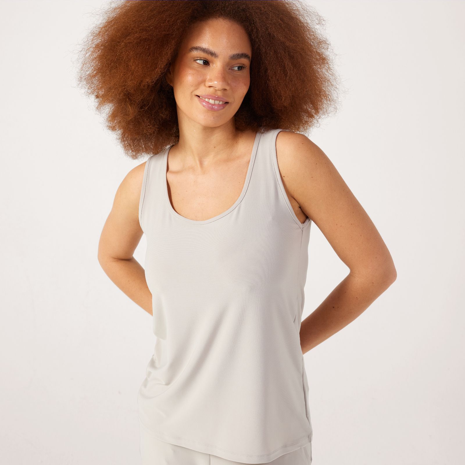 Kim & Co Brazil Jersey Sleeveless Vest Top