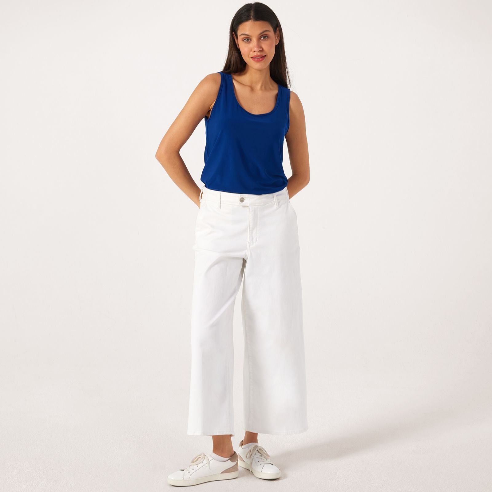 Kim & Co Brazil Jersey Sleeveless Vest Top