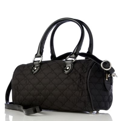 Lulu Guinness Nylon Quilted Lips Small Zoe Bag - QVC UK