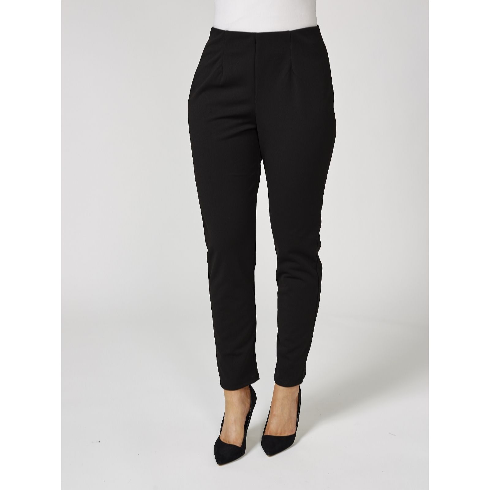 Grace Straight Leg Regular Trousers - QVC UK