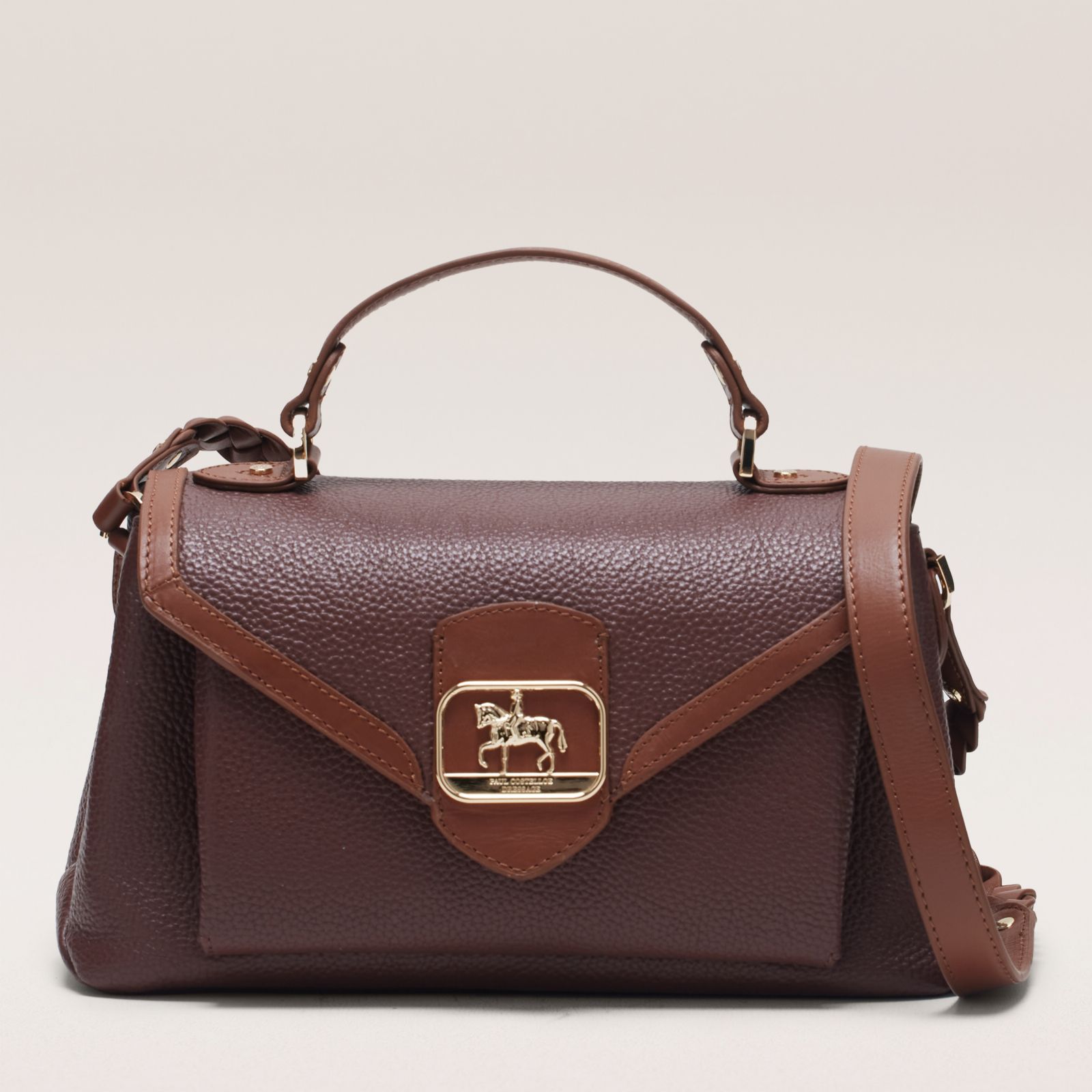 Paul Costelloe Gymkhana Leather Satchel