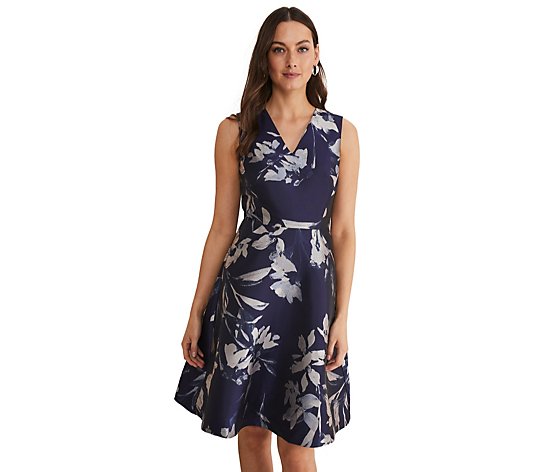 Phase Eight Cassy Floral Jacquard Dress