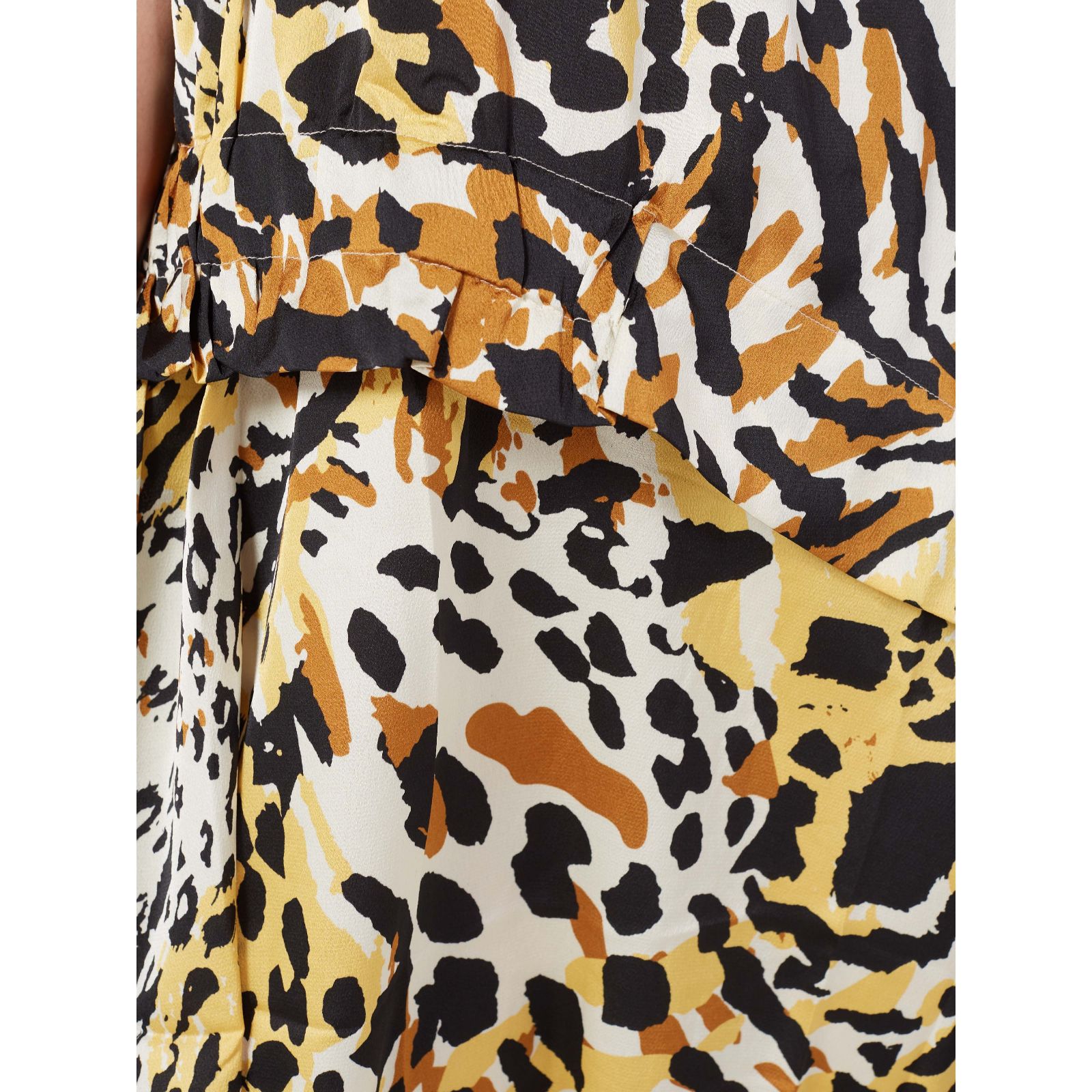 Frank Usher Animal Print Midi Dress - QVC UK