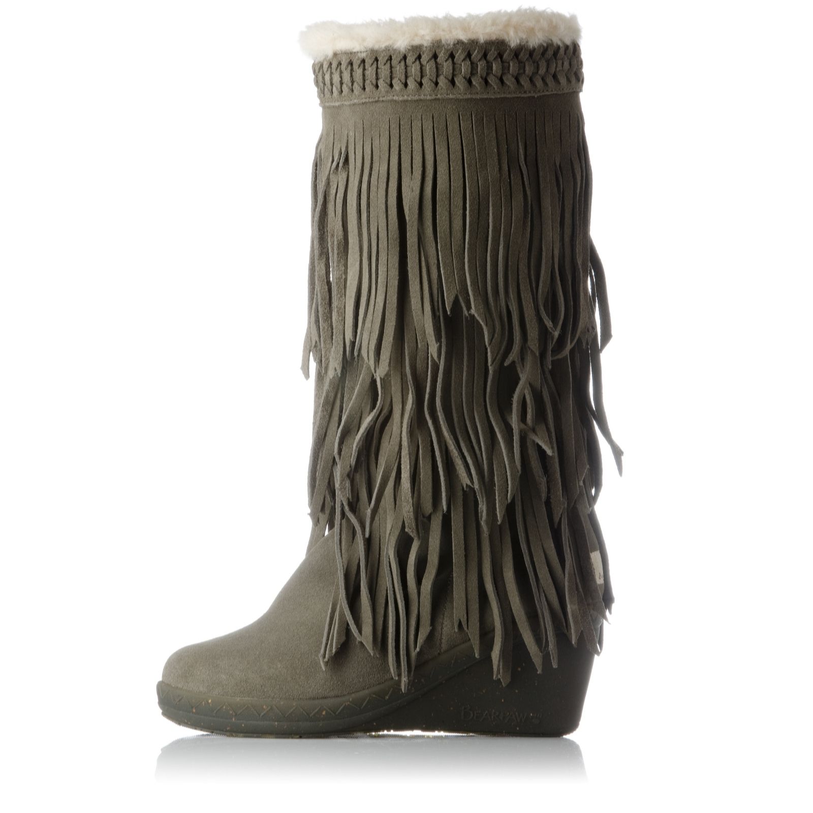 Qvc deals bearpaw boots