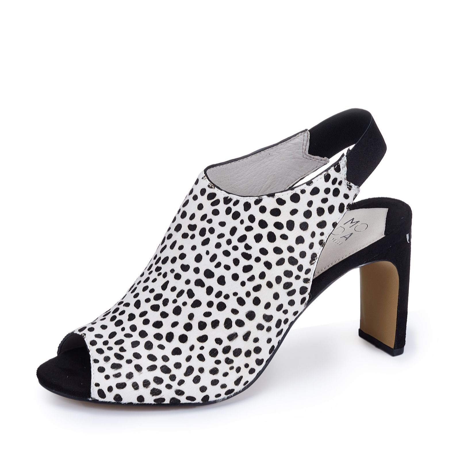 moda in pelle leopard print shoes