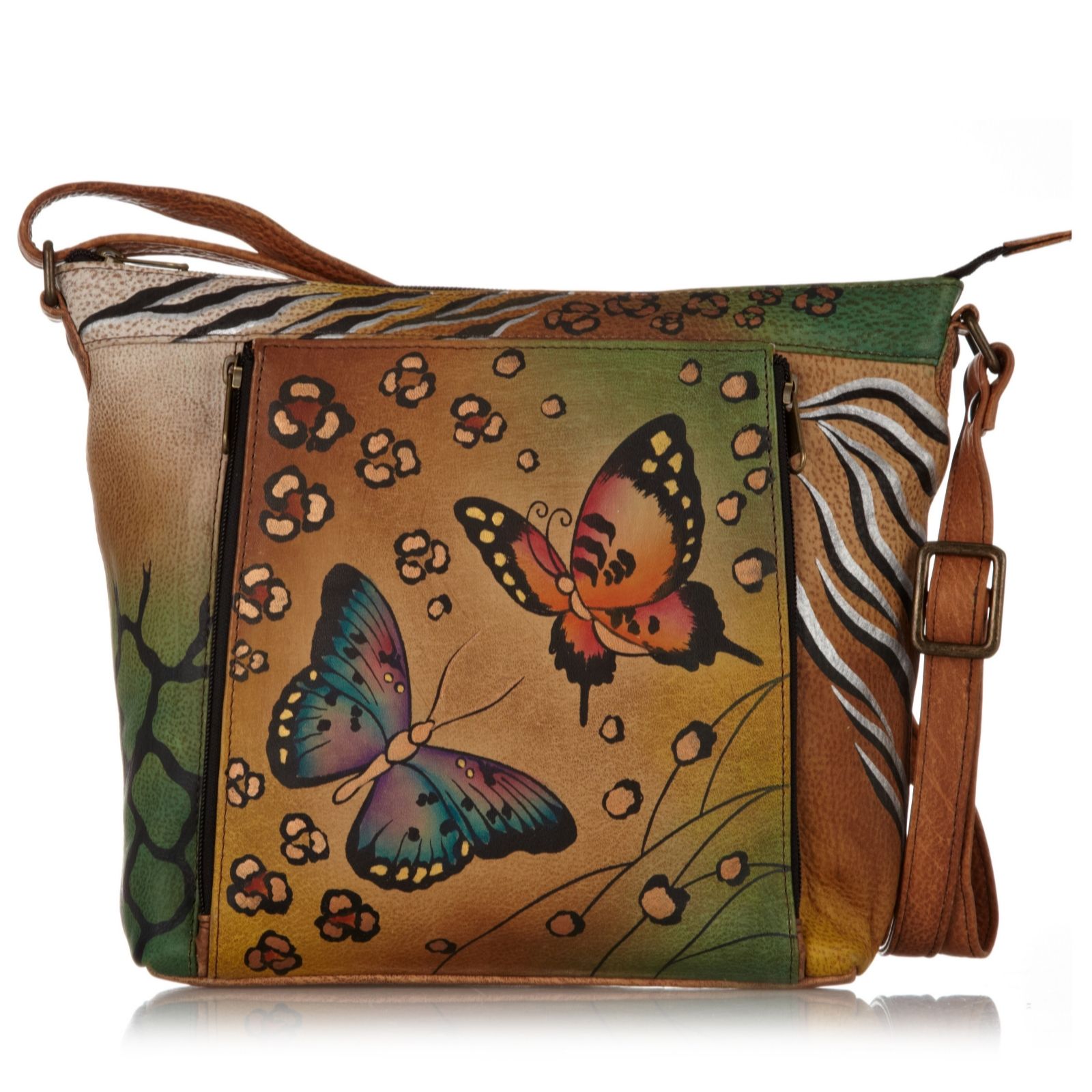 Hand painted purses store on qvc