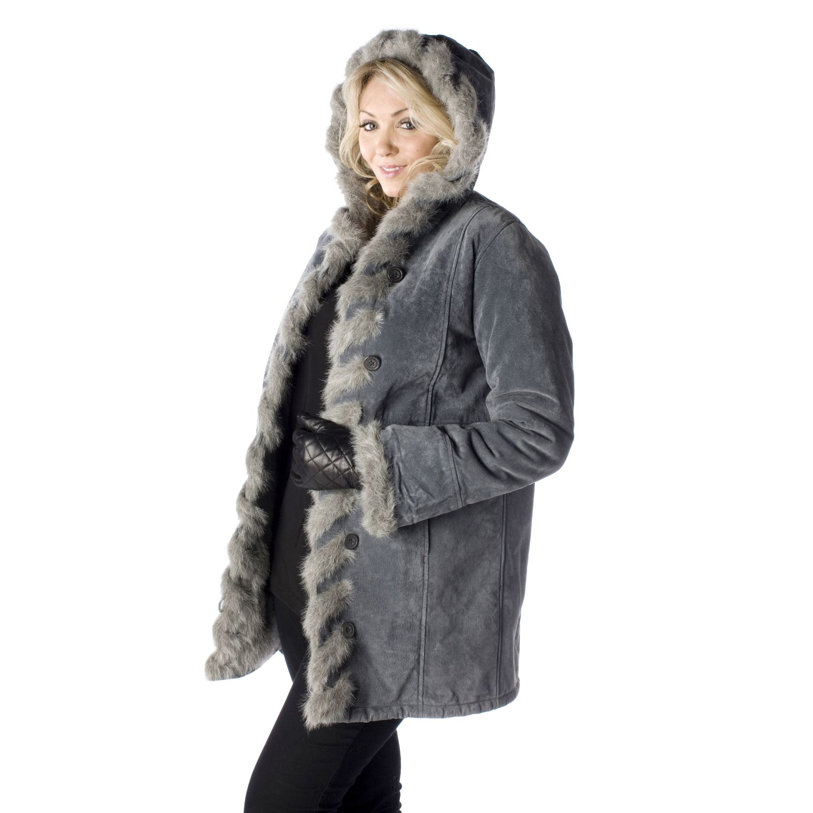 Qvc dennis basso sale fur coats