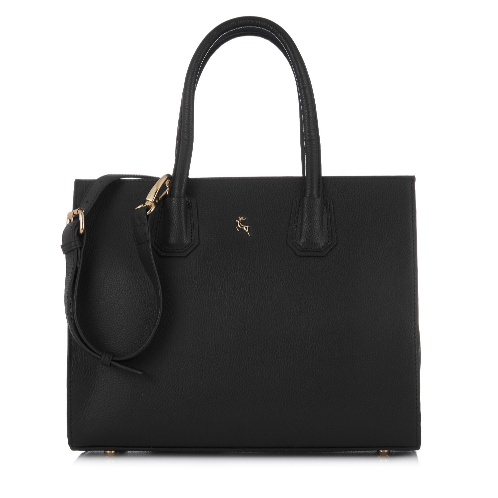 Ashwood Leather Camille Handbag - QVC UK