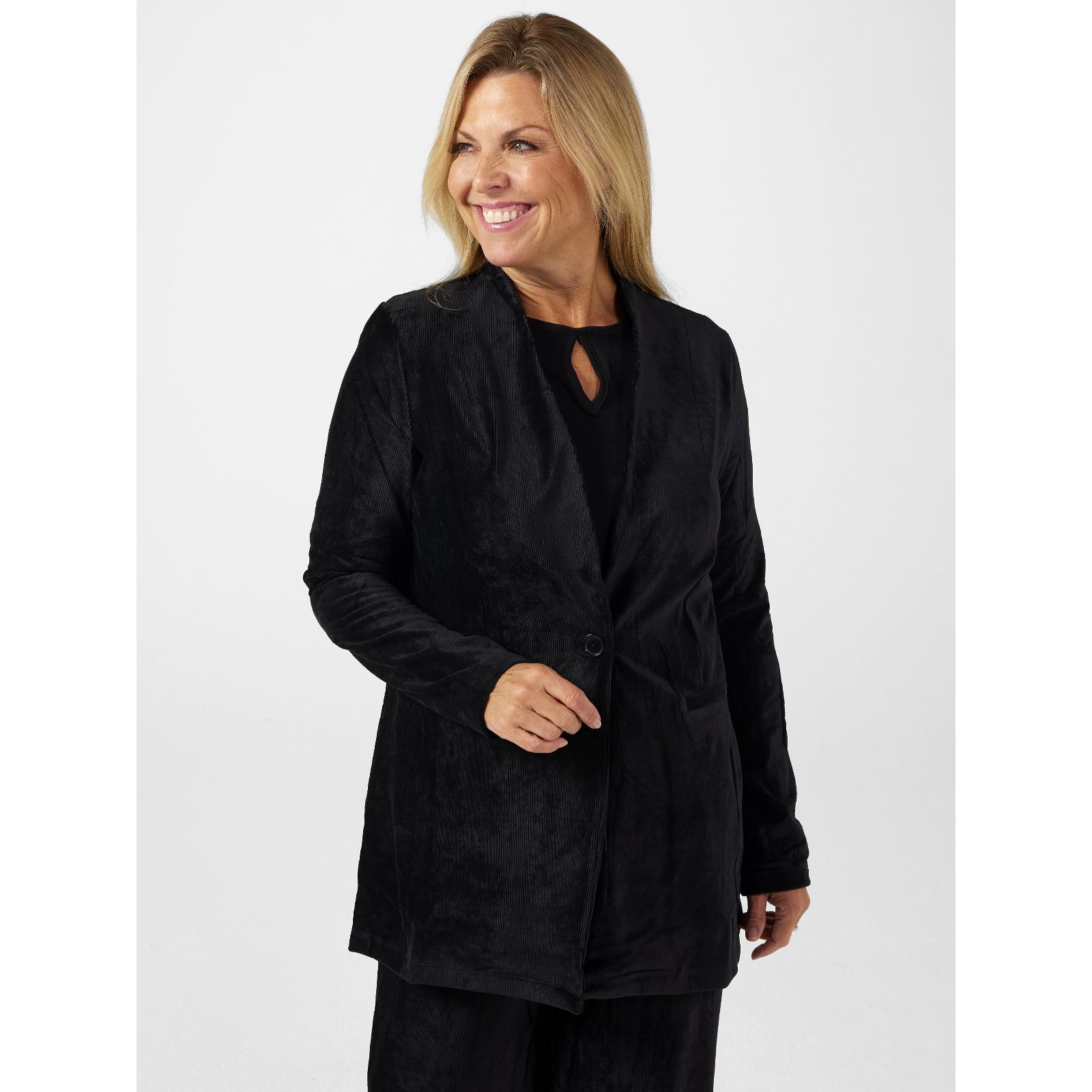 Nina Leonard Collared Sherpa to Quilted Jacket - QVC UK