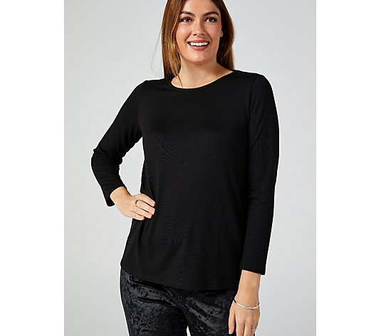 Kim & Co Soft Touch Crew Neck Top